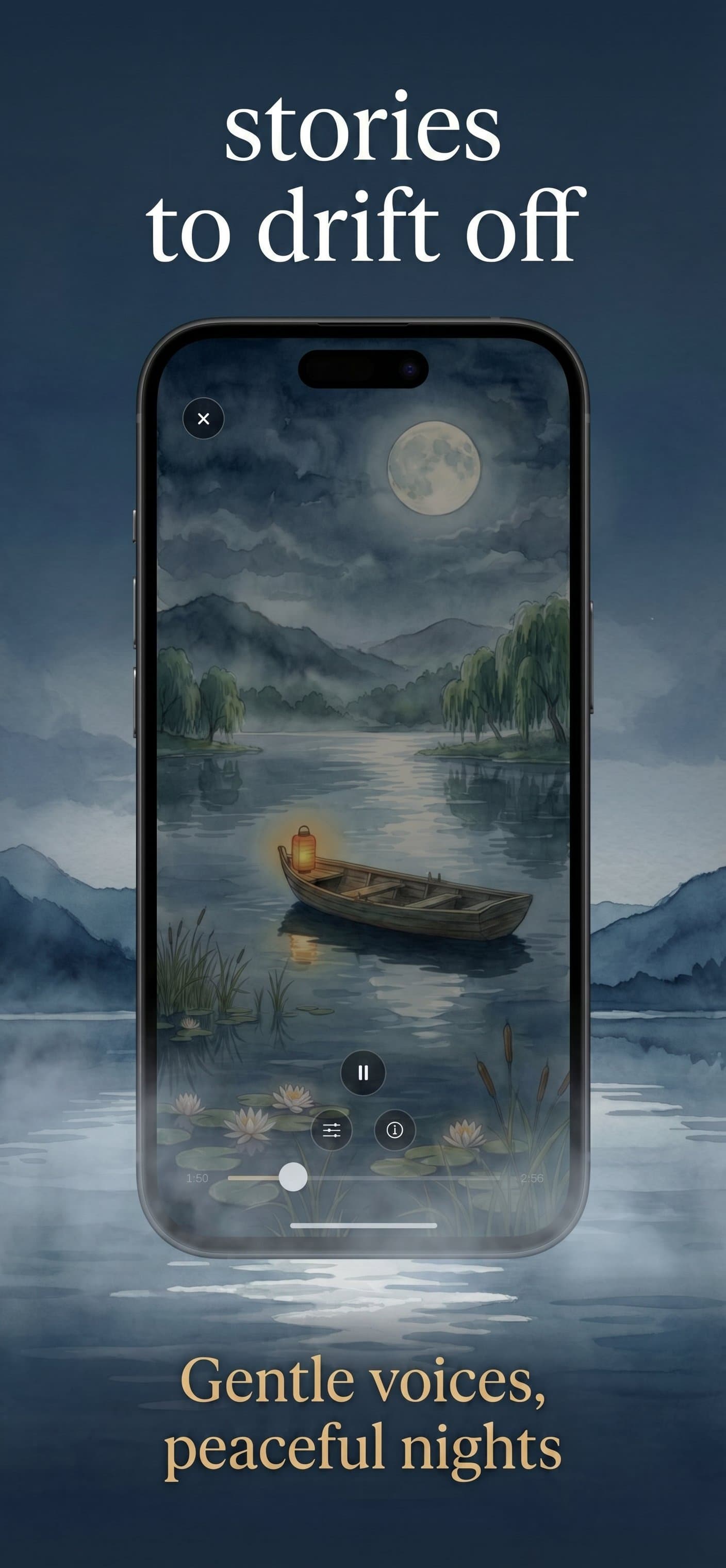 Guided story by the lake